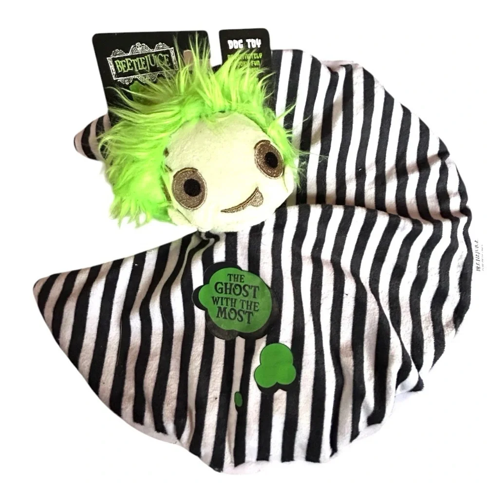 NWT bundle 3 Halloween Gothic dog toys Beetlejuice